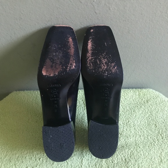 Paloma Italy women’s Back Leather Pumps Heels - Picture 11 of 14